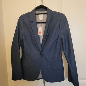 Denim blazer